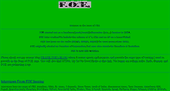 Desktop Screenshot of foe.firstpress.net
