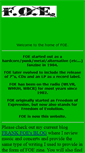 Mobile Screenshot of foe.firstpress.net